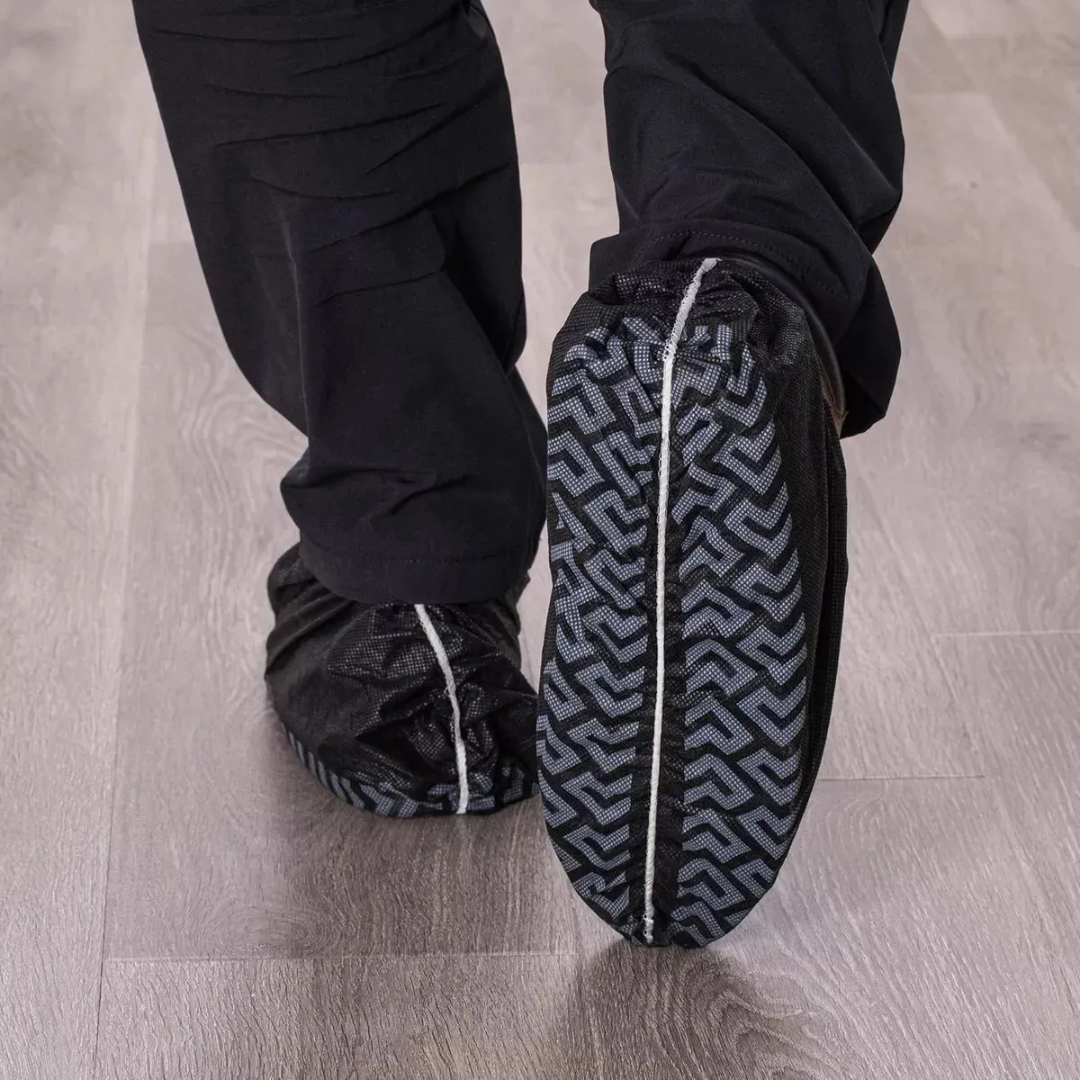 CUBREZAPATO NEGRO ANTIDESLIZANTE 1x100