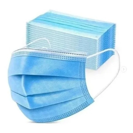 MASCARILLA 3 PLIEGUES- CAJA 50 UNIDADES
