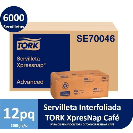 SE70046 701340 TORK ADVANCED XPRESS NAP H/S 12x500