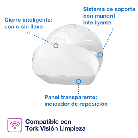 TORK ELEVATION MINI BLANCO HIGIÉNICO - T2