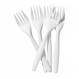 TENEDOR ECONOMICO BLANCO 1X100