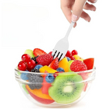 TENEDOR ECONOMICO BLANCO 1X100