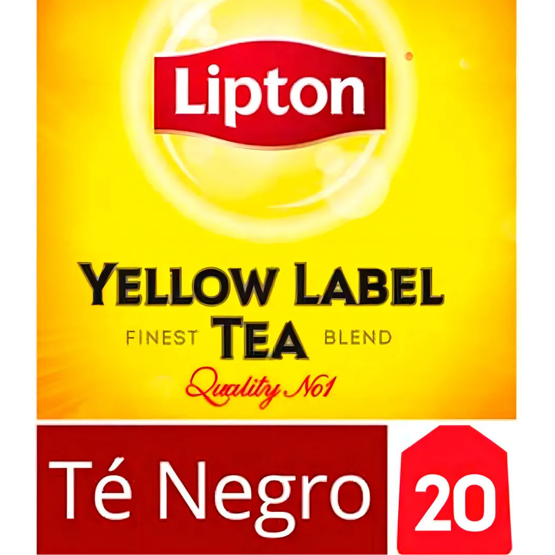 LIPTON TE YELLOW LABEL 20 BOLSITAS