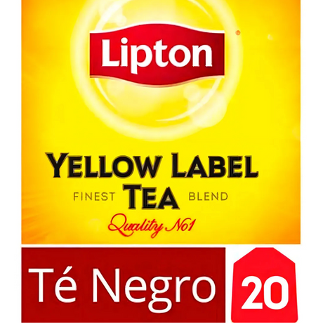 LIPTON TE YELLOW LABEL 20 BOLSITAS