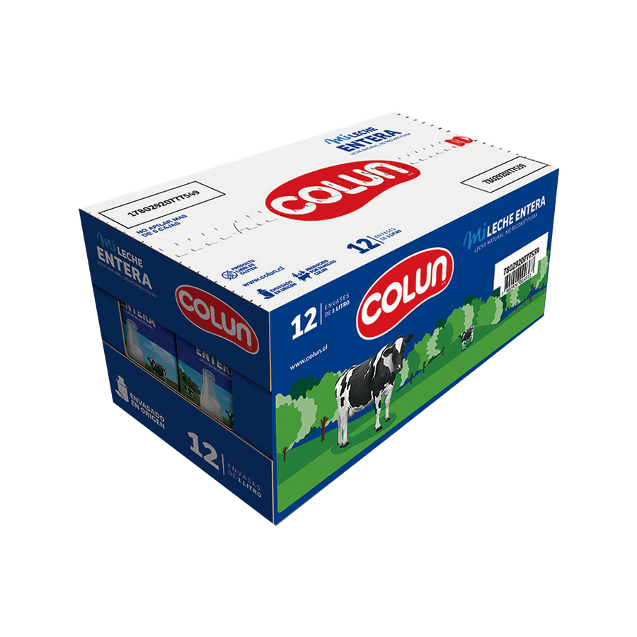 Leche Colun Entera 1 litro