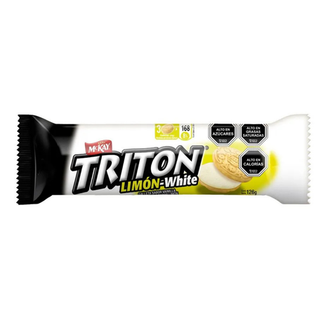 GALLETA TRITON LIMÓN- WHITE 126G