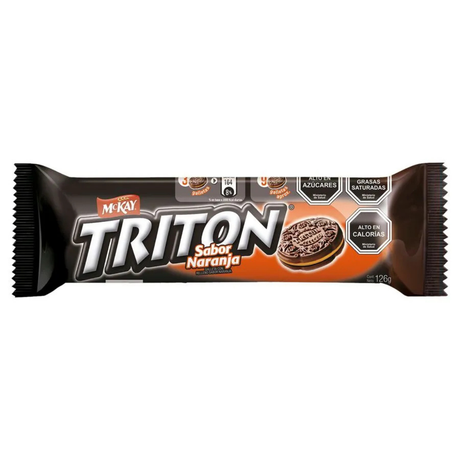GALLETA TRITON NARANJA 126GR MC KAY