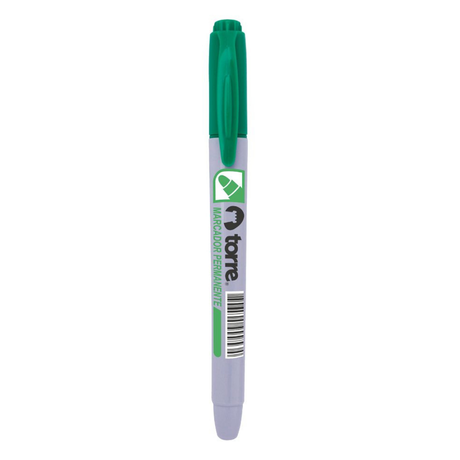 MARCADOR PERM PTA RED T/LAPIZ VERDE TORRE