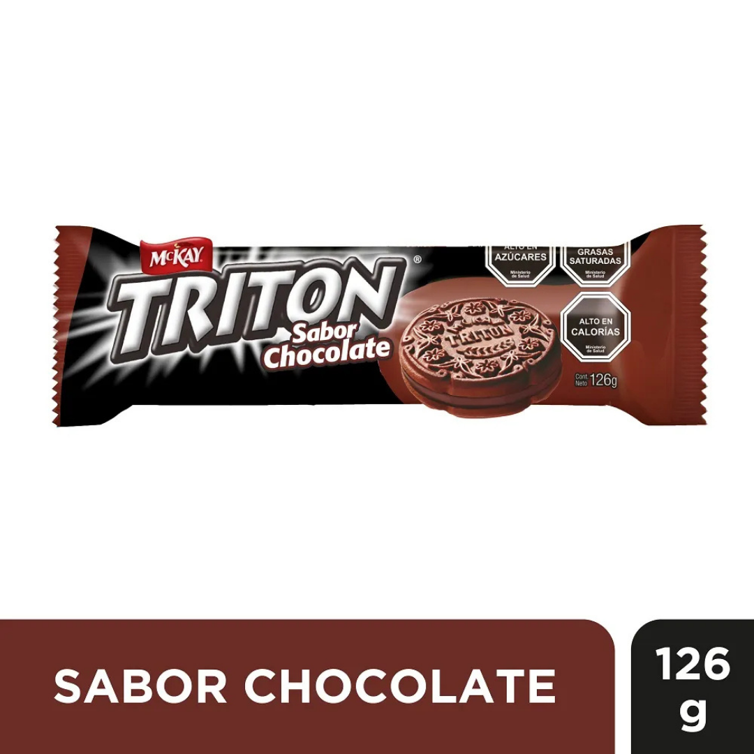 GALLETA TRITON SABOR CHOCOLATE 126G