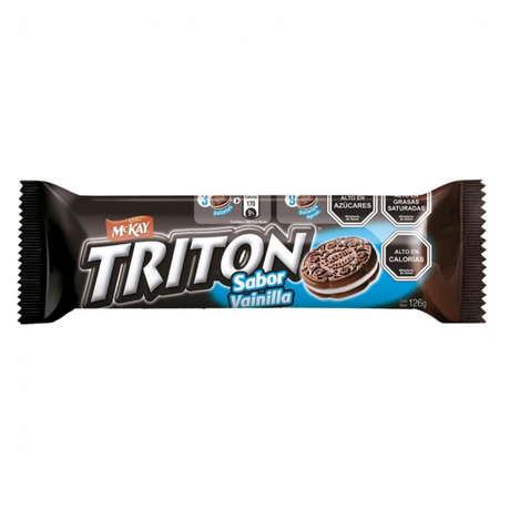 GALLETA TRITON VAINILLA 126GR MC KAY