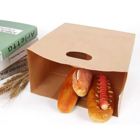 BOLSA  KRAFT 28X28X15CM. ASA TROQUEL PLAST