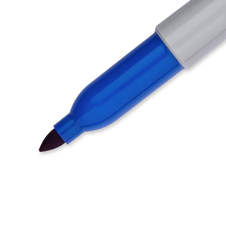 MARCADOR PERMANENTE SHARPIE PUNTA FIN AZUL