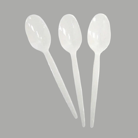 CUCHARA CAFE Y TE PLASTICO 1X100