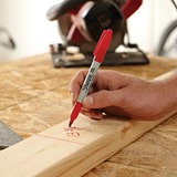 MARCADOR PERMANENTE SHARPIE PUNTA FIN ROJO