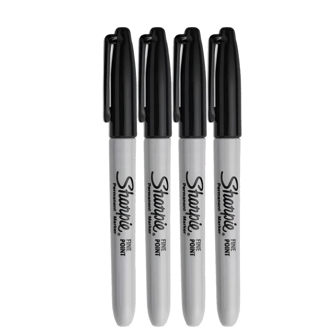 MARCADOR PERMANENTE SHARPIE PUNTA FINA NEGRO