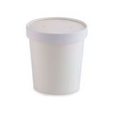 POTE 16 OZ BLANCO CON TAPA POLIPAPEL