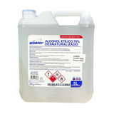 ALCOHOL  ETILICO DESNATURALIZADO TECNICO 70% 5 LITRO - WINKLER