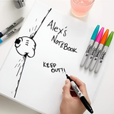 MARCADOR PERMANENTE SHARPIE PUNTA FINA NEGRO