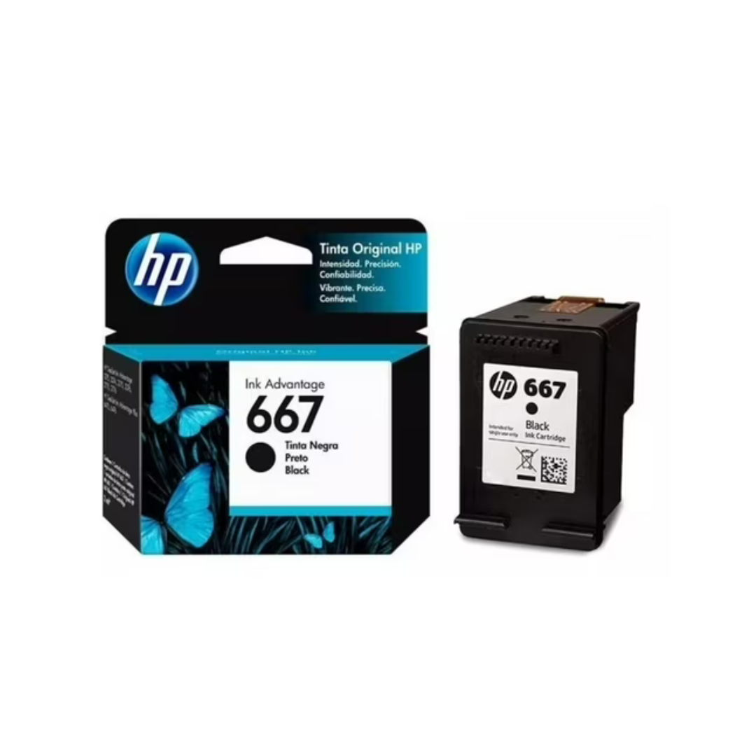 TINTA HP 667 NEGRA
