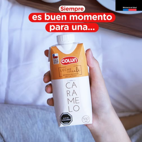 LECHE CARAMELO SIN LACTOSA 330ML 1X18 | COLUN