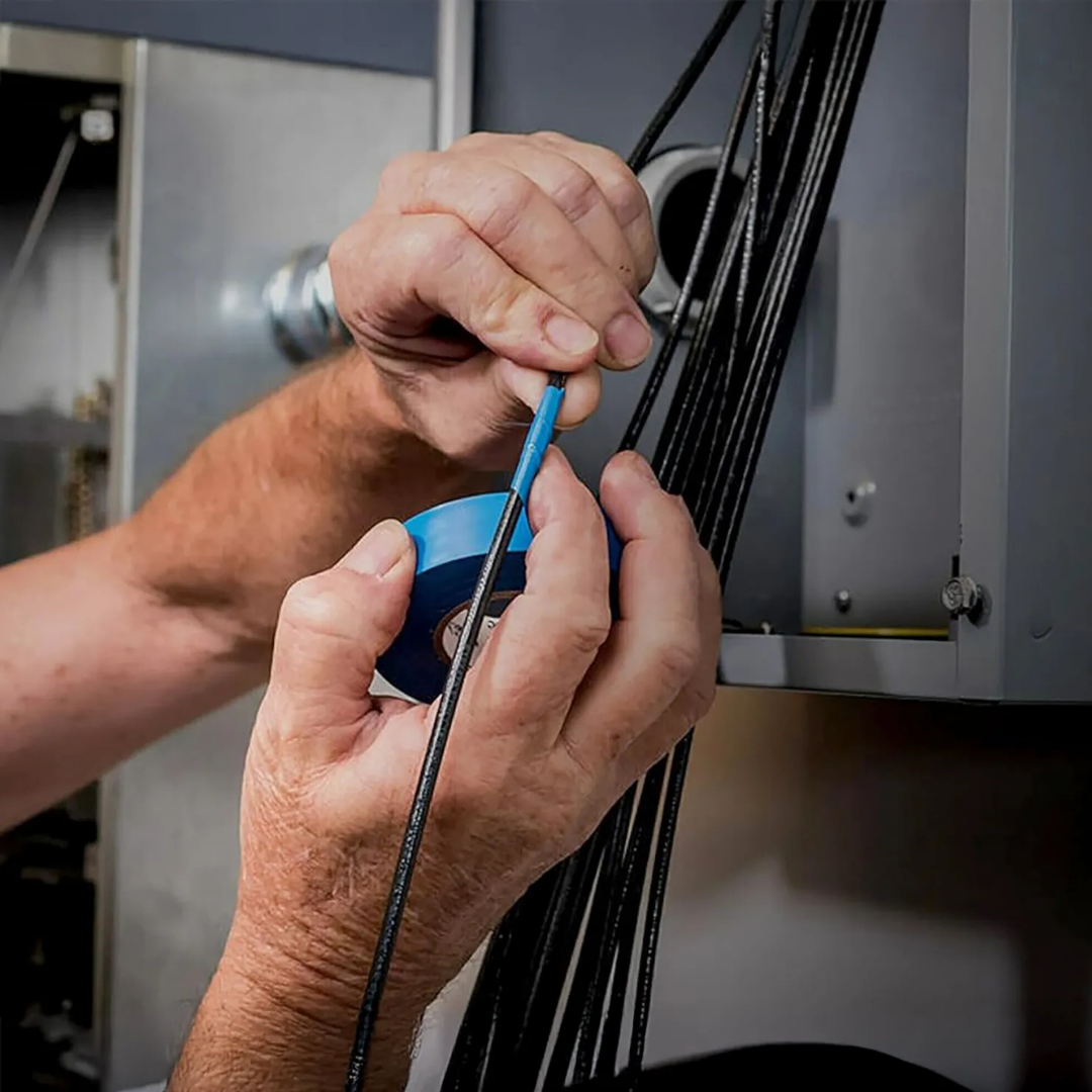 CINTA TEMFLEX 165 19MMX 18 MT AZUL