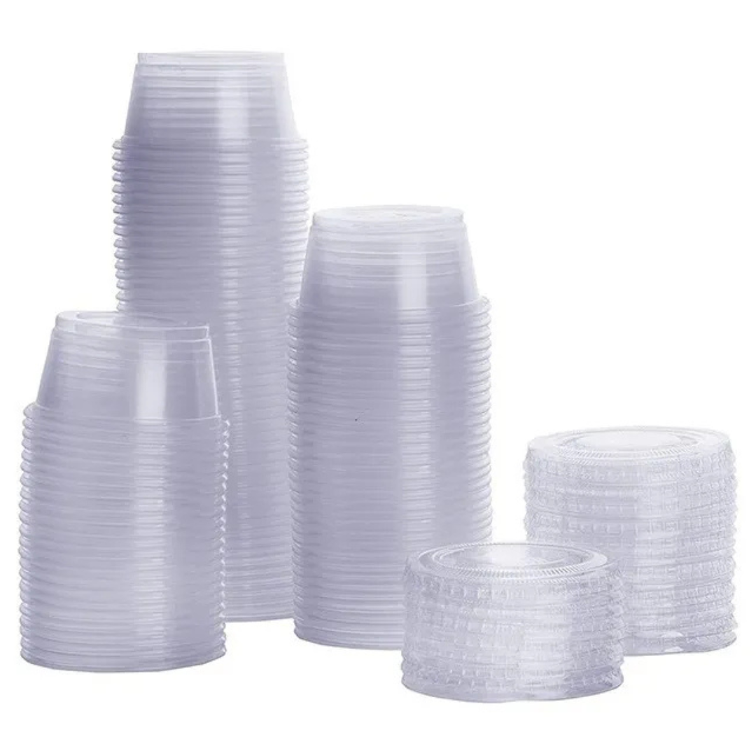 POCILLO TRASLUCIDO 2OZ 1 x 100