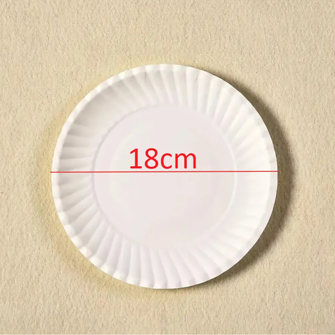 PLATO BLANCO CARTULINANº02