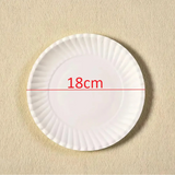 PLATO BLANCO CARTULINANº02