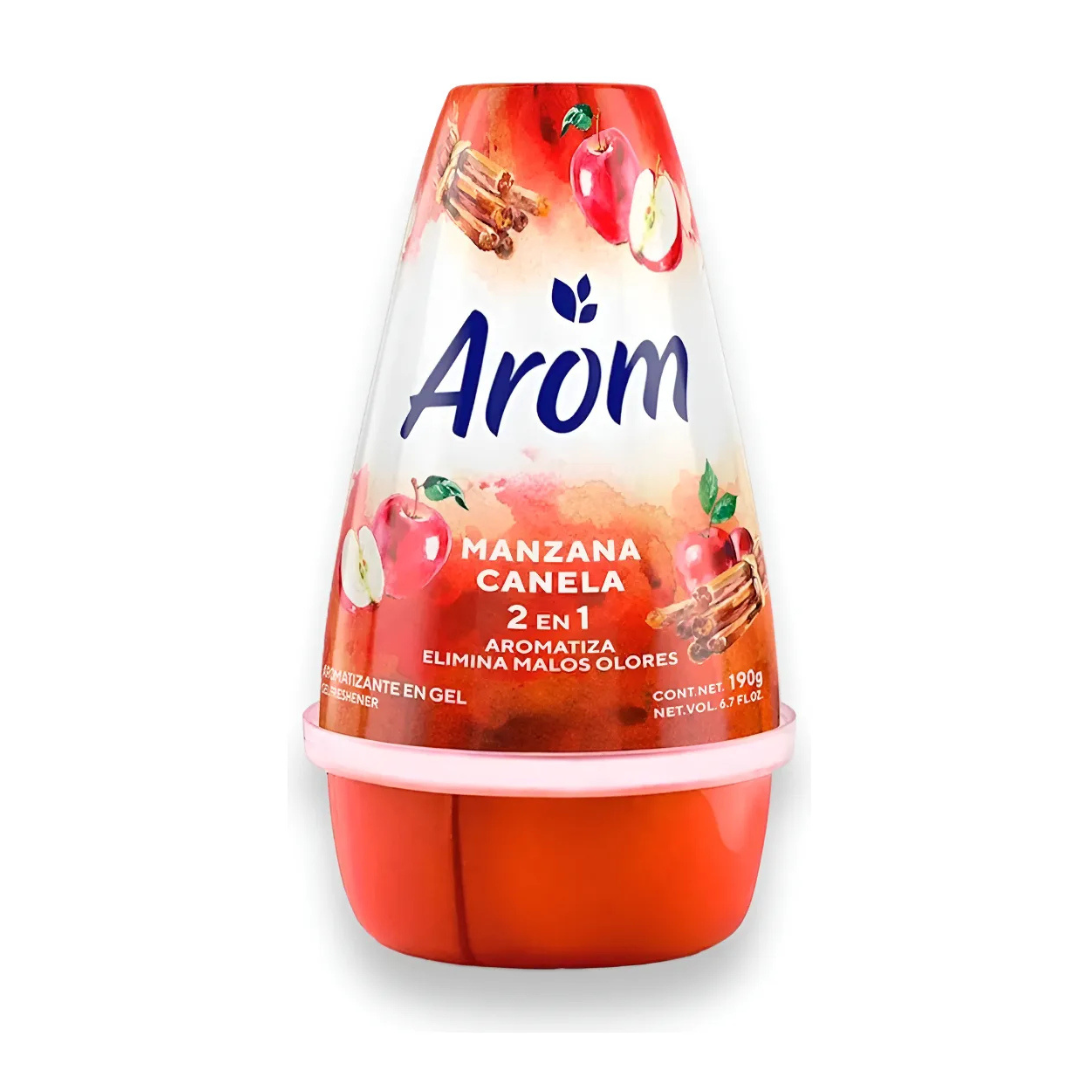 DESODORANTE AMBIENTAL CONO MANZANA CANELA 190 GRS AROM