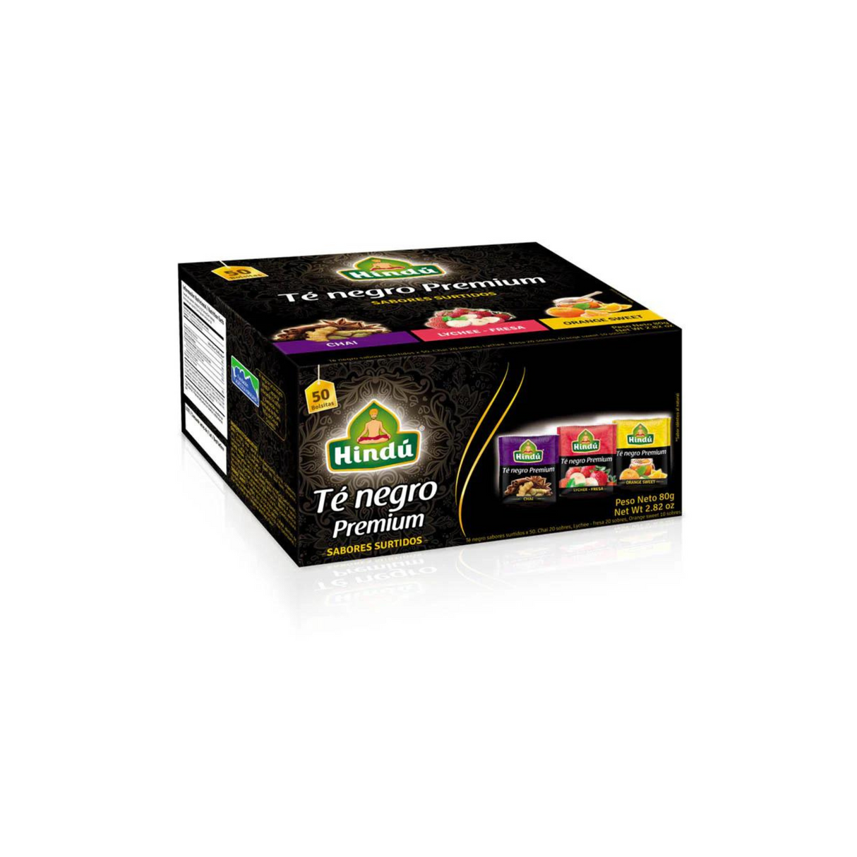 Hindú ⎪Té Negro Premium Sabores surtidos