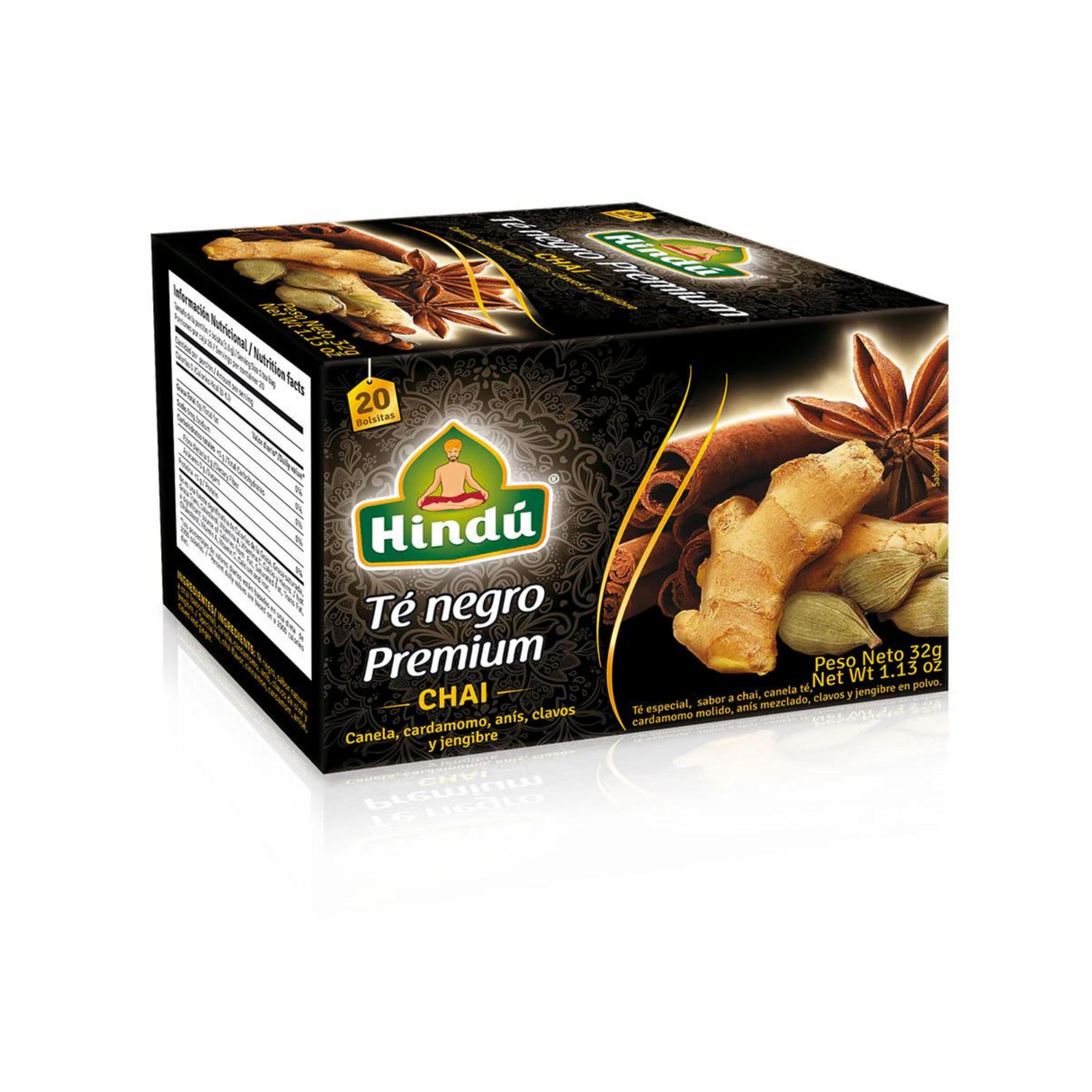 Hindú ⎪Té Negro Premium Chai