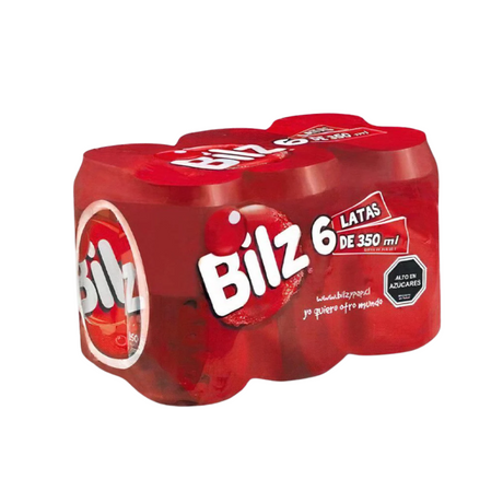 BEBIDA EN LATA BILZ 350ML 1X6