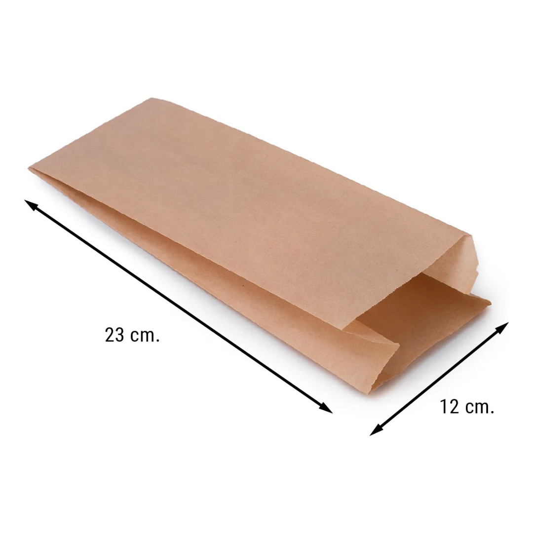 SACO PAPEL KRAFT 1KG X1000