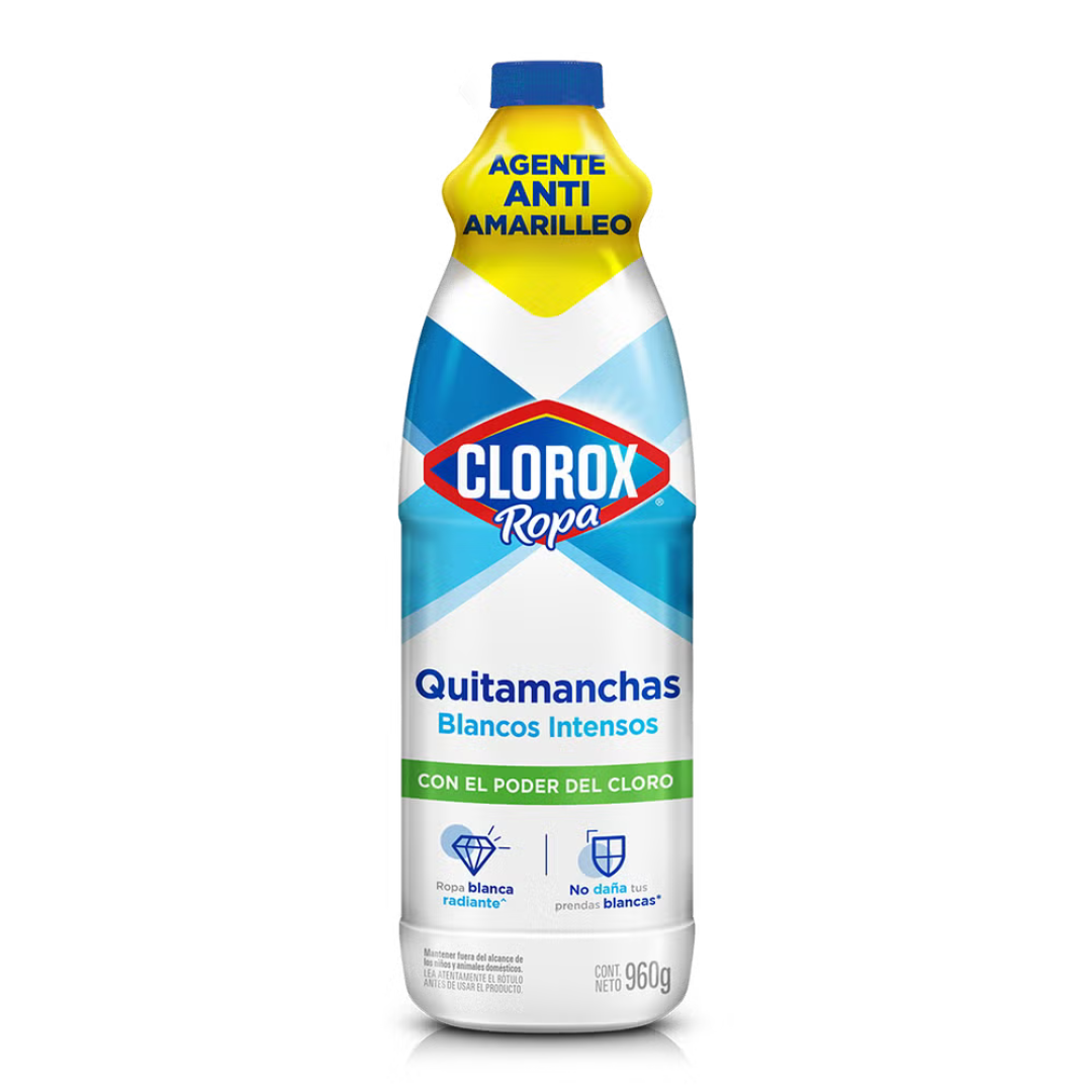 CLOROX QUITA MANCHA BLANCOS INTENSO 960ML