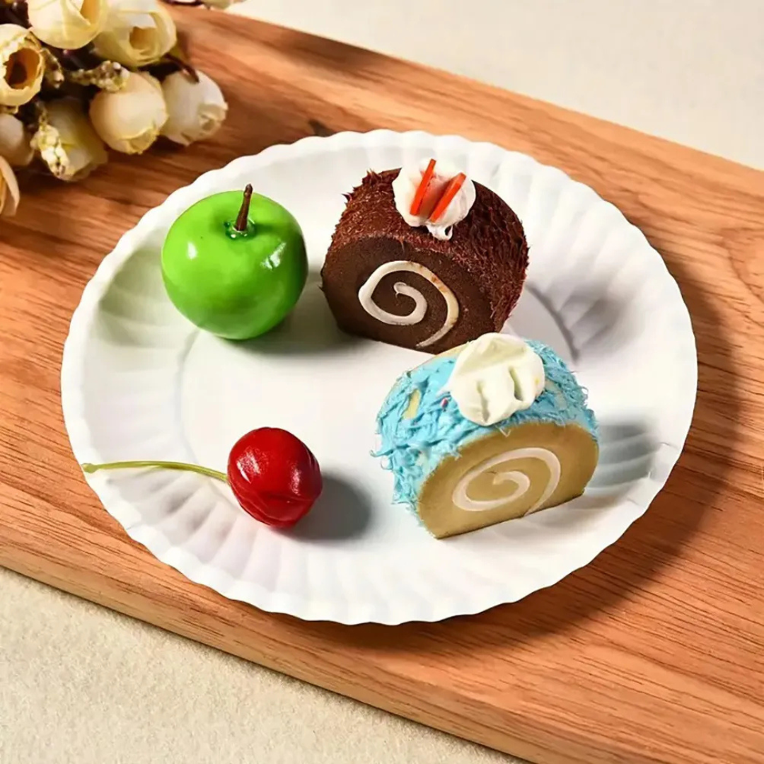 PLATO BLANCO CARTULINANº02