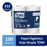 HI70006 TORK UNIVERSAL HIGIENICO ROLLO H/S 32X100 MT
