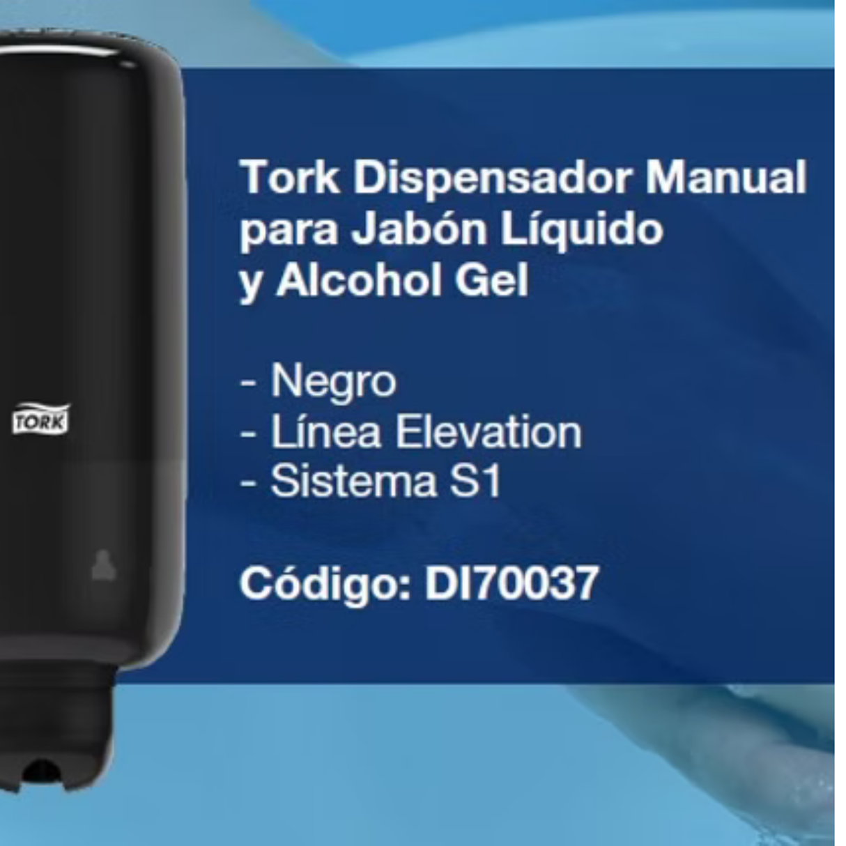 TORK ELEVATION JABÓN NEGRO- S1