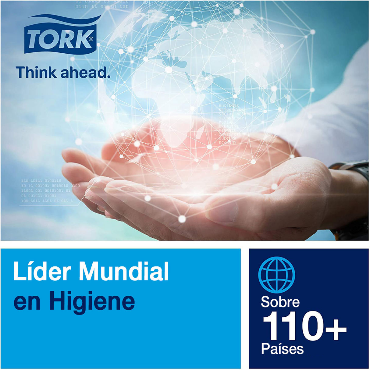 TORK ELEVATION INTUITION JABÓN ESPUMA BLANCA - S4