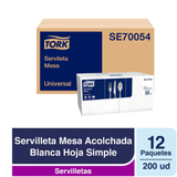 SE70054 TORK ADVANCED SERVILLETA MESA ACOLCHADA 12X200