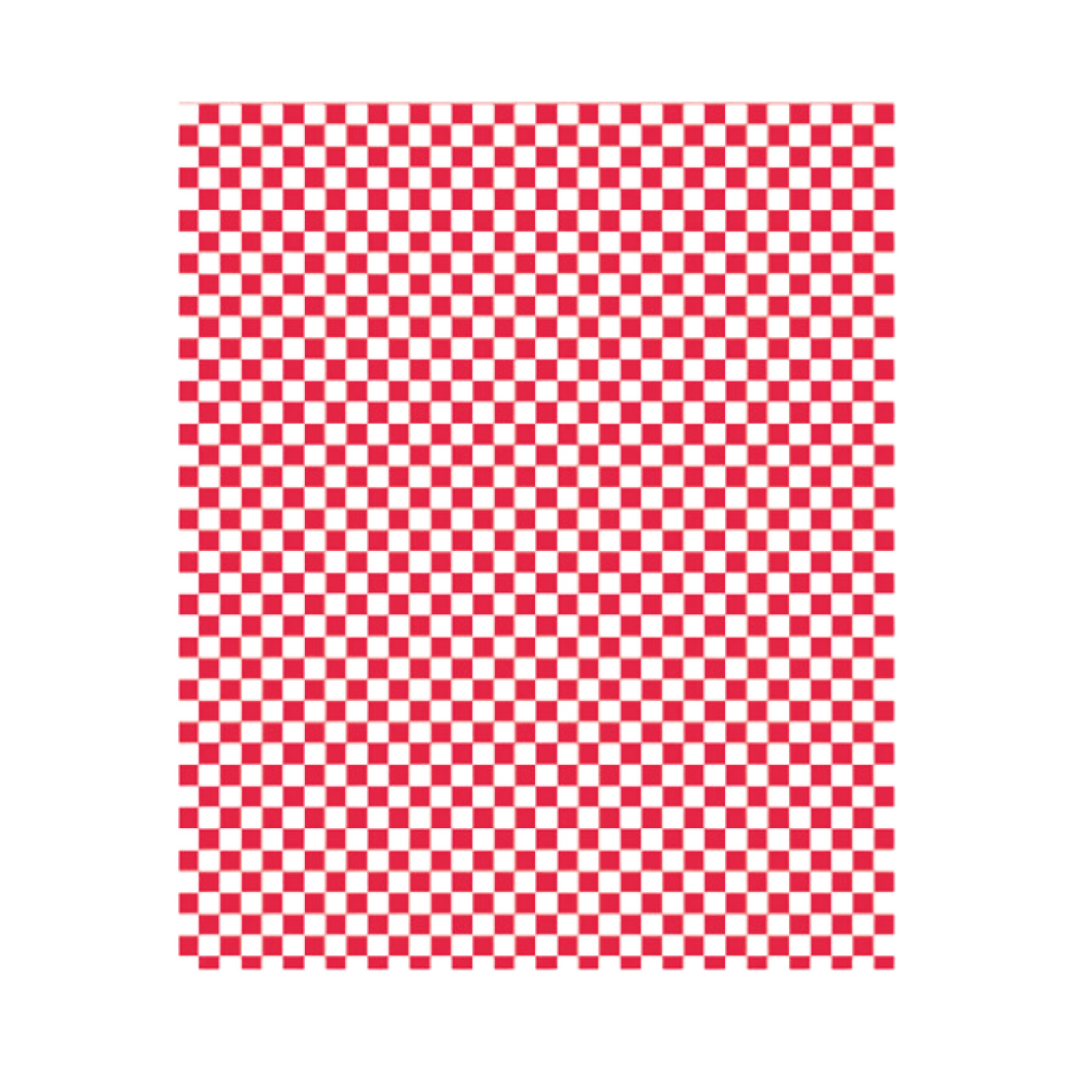 Papel antigrasa 28x34cm rojo/blanco