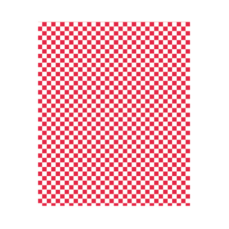Papel antigrasa 28x34cm rojo/blanco