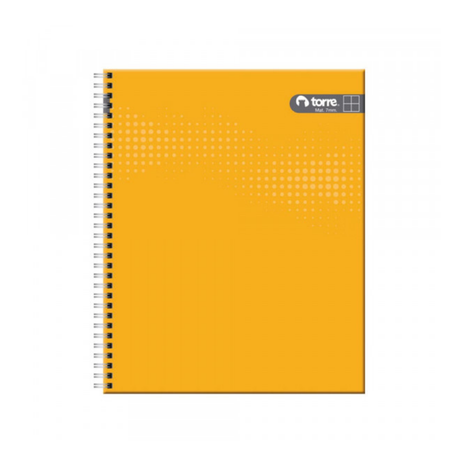 CUADERNO UNIV.TORRE CLASICO LISO 5MM 100HJ