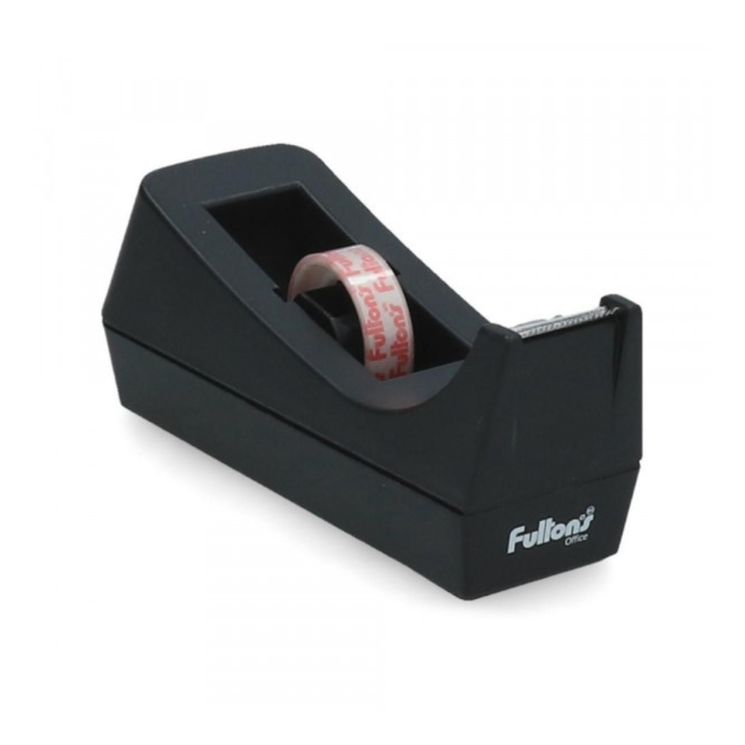 DISPENSADOR CINTA ADHESIVA NEGRO F38 FULTONS