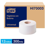 HI70003 TORK UNIVERSAL HIGIENICO JUMBO H/S 12X300 MT