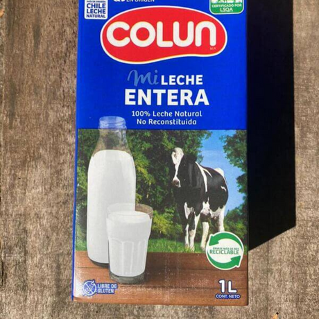 LECHE ENTERA 1 L COLUN