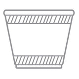 VASO OLD FASHION TRANSPARENTE PET 270CC