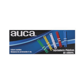 SUJETADOR PLASTICO COLORES 50UNI AUCA