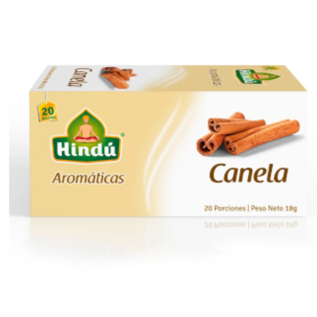AROMATICA HINDU LAMINADA TE CANELA X 20 UNIDADES