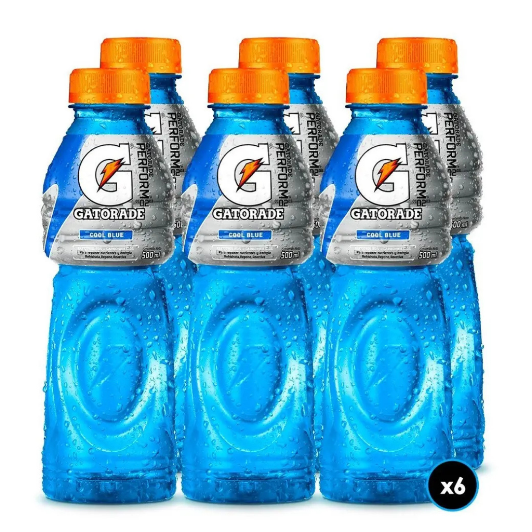 GATORADE ISOTONICA COOL BLUE 500ML 1X6