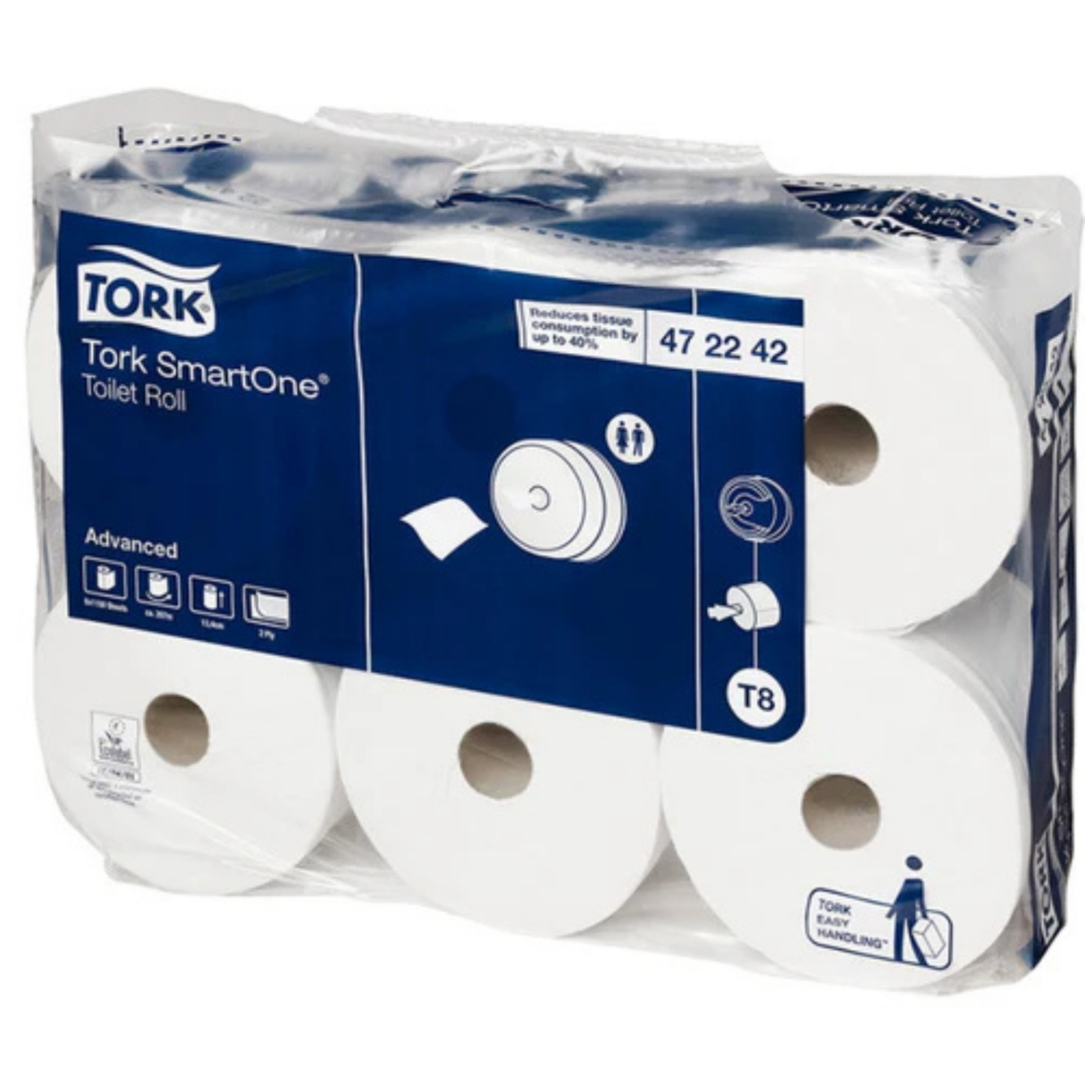 HI70011 TORK PREMIUM HIGIENICO SMARTONE D/H 6X207 MT